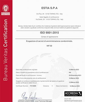 certificato iso 9003